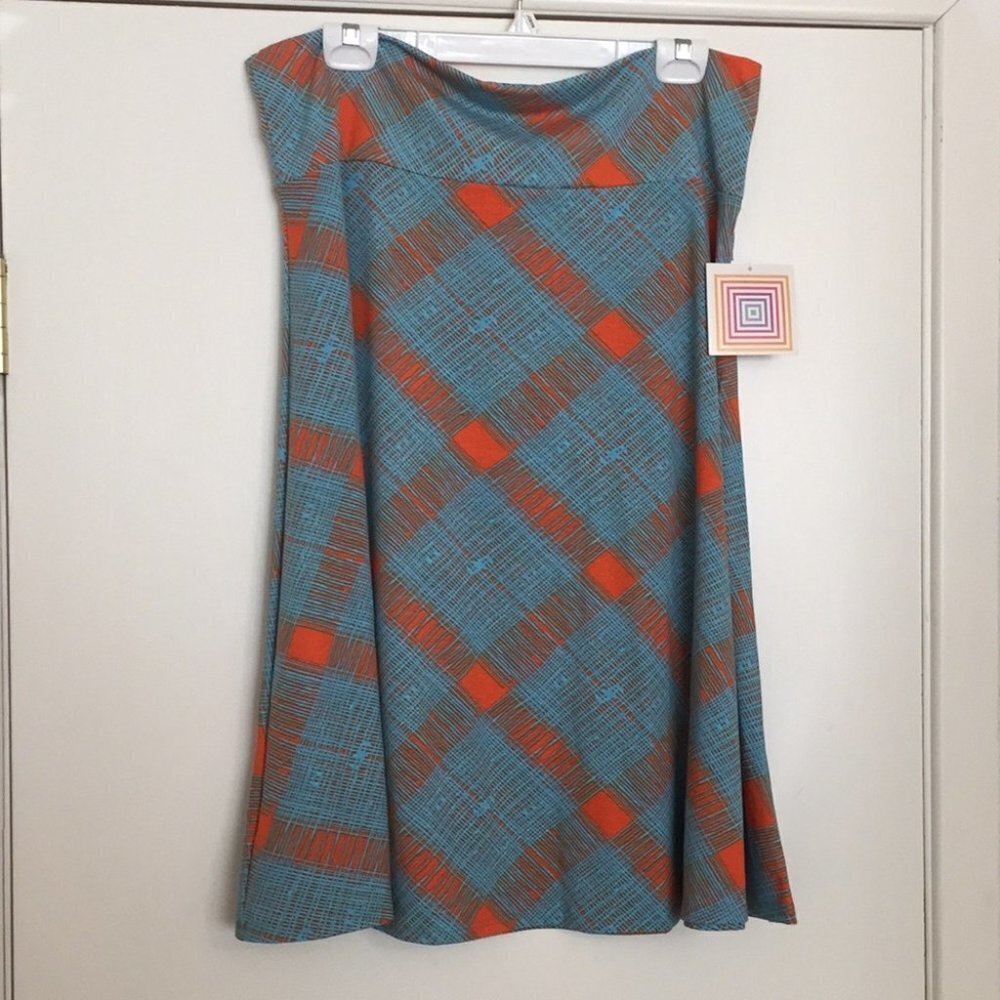 2XL LuLaRoe Azure Skirt F04 32‎